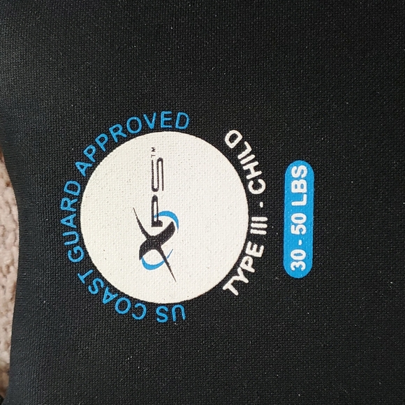 XPS  Blue and green type 3 child type 3 child safety swim vest - Picture 10 of 10